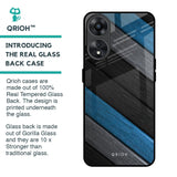Multicolor Wooden Effect Glass Case for Oppo A78 5G