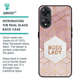 Boss Lady Glass Case for Oppo A78 5G