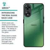 Green Grunge Texture Glass Case for Oppo A78 5G