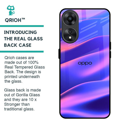 Colorful Dunes Glass Case for Oppo A78 5G