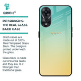 Cool Breeze Glass case for Oppo A78 5G