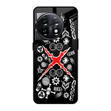 Red Zone OnePlus 11 5G Glass Back Cover Online