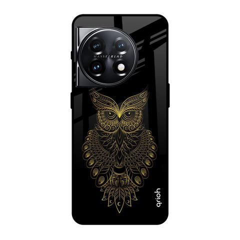 Golden Owl OnePlus 11 5G Glass Back Cover Online
