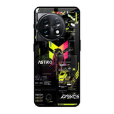 Astro Glitch OnePlus 11 5G Glass Back Cover Online
