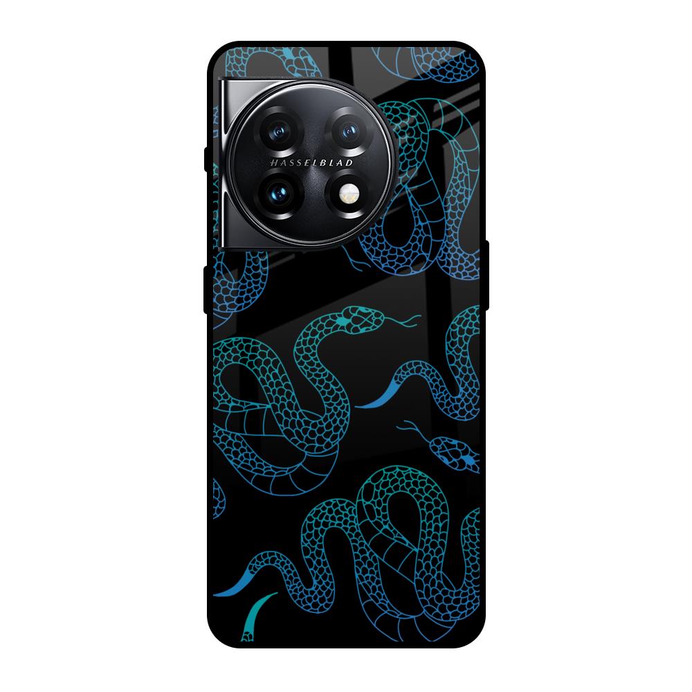 Serpentine OnePlus 11 5G Glass Back Cover Online