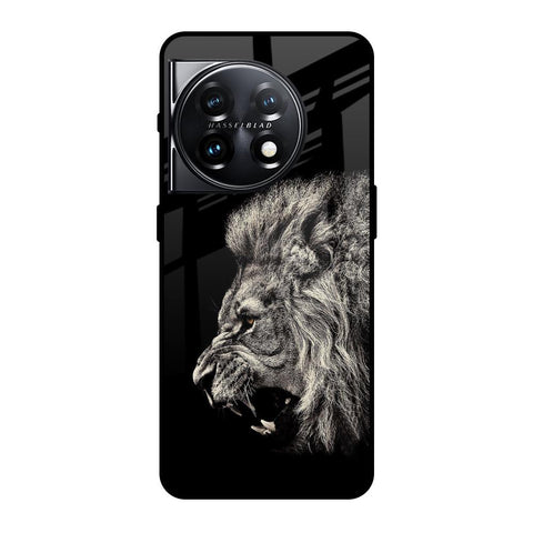 Brave Lion OnePlus 11 5G Glass Back Cover Online