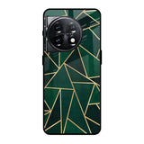 Abstract Green OnePlus 11 5G Glass Back Cover Online