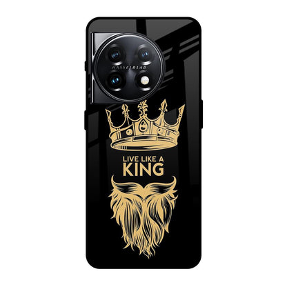 King Life OnePlus 11 5G Glass Back Cover Online