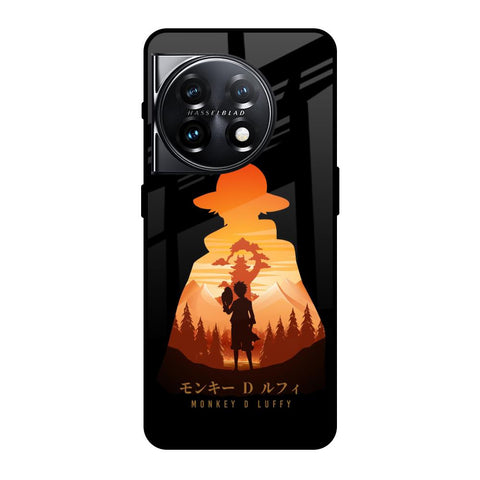 Luffy One Piece OnePlus 11 5G Glass Back Cover Online
