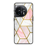 Geometrical Marble OnePlus 11 5G Glass Back Cover Online