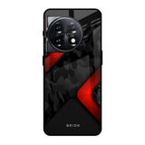 Modern Camo Abstract OnePlus 11 5G Glass Back Cover Online