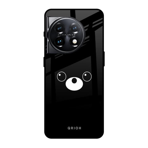 Cute Bear OnePlus 11 5G Glass Back Cover Online