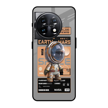 Space Ticket OnePlus 11 5G Glass Back Cover Online