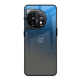Blue Grey Ombre OnePlus 11 5G Glass Back Cover Online