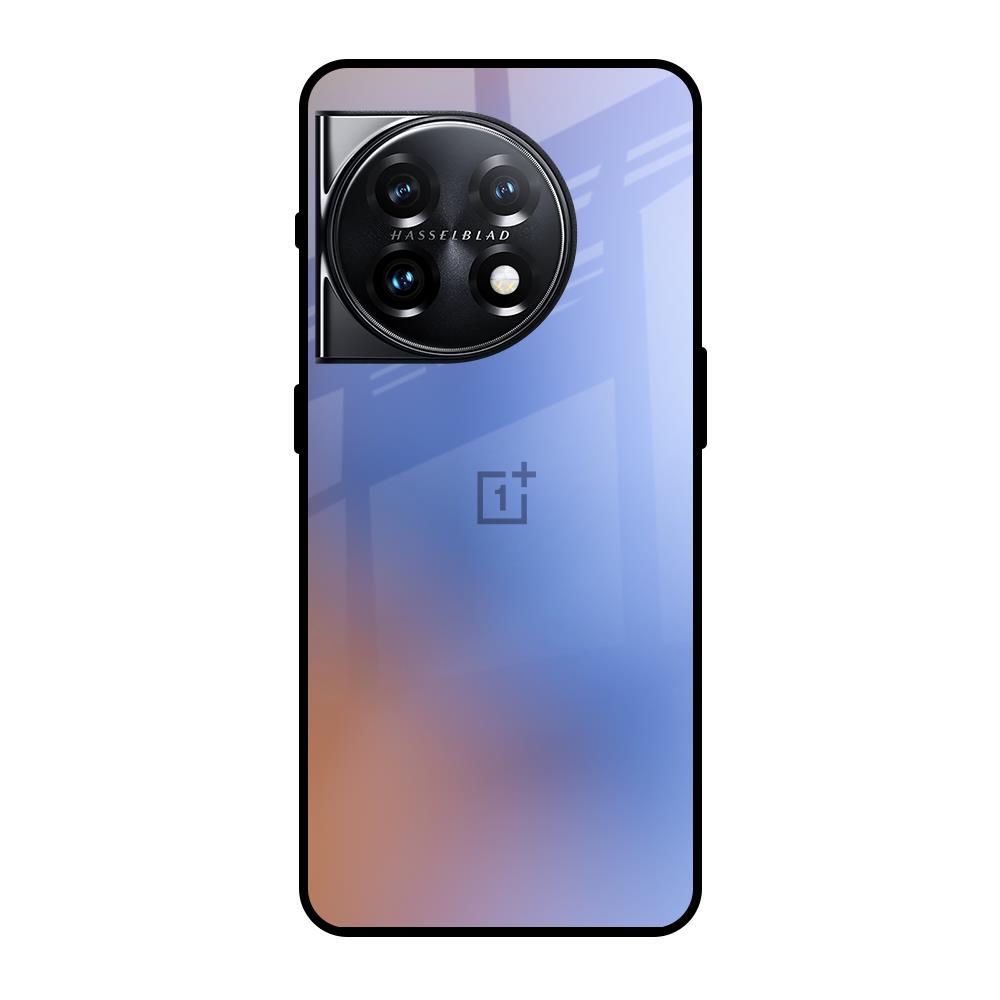 Blue Aura OnePlus 11 5G Glass Back Cover Online