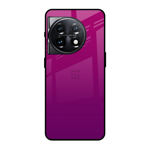 Magenta Gradient OnePlus 11 5G Glass Back Cover Online