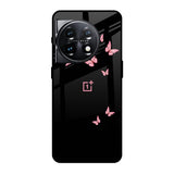 Fly Butterfly OnePlus 11 5G Glass Back Cover Online