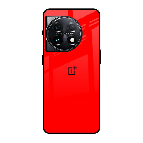 Blood Red OnePlus 11 5G Glass Back Cover Online