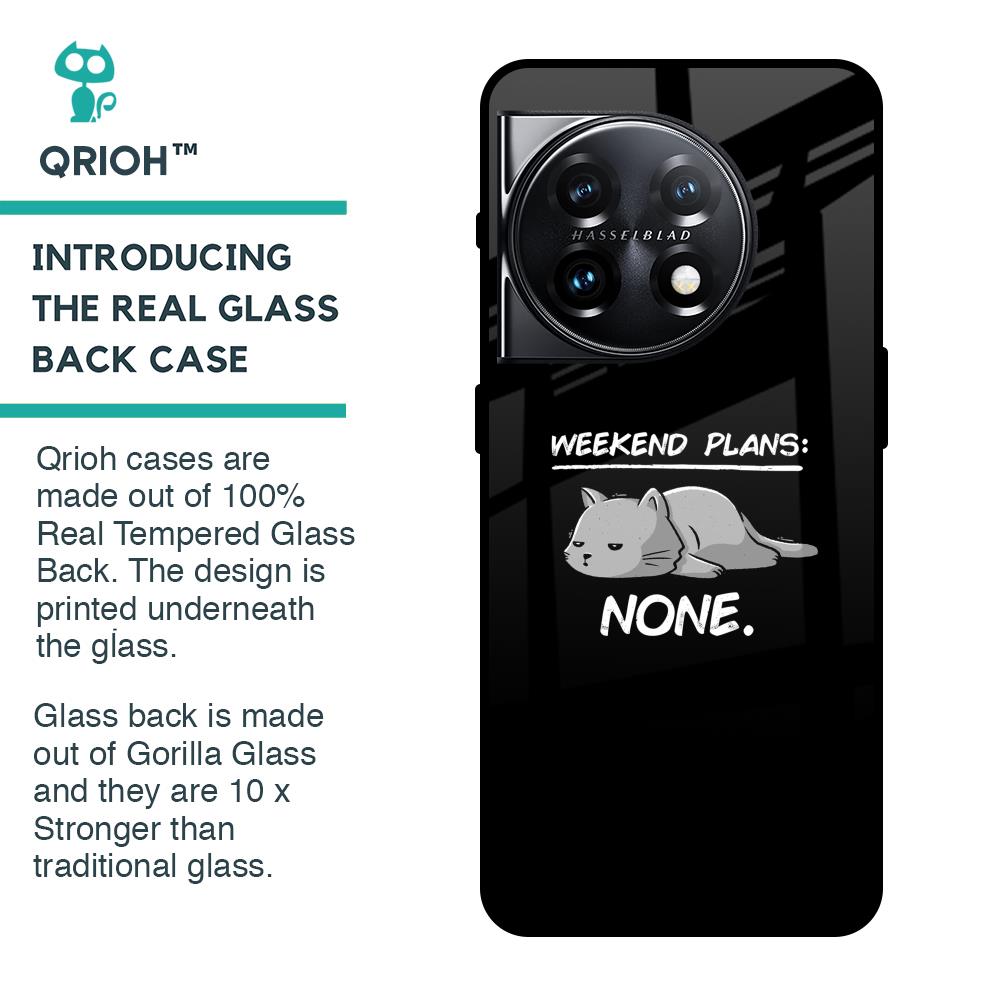 Weekend Plans Glass Case for OnePlus 11 5G
