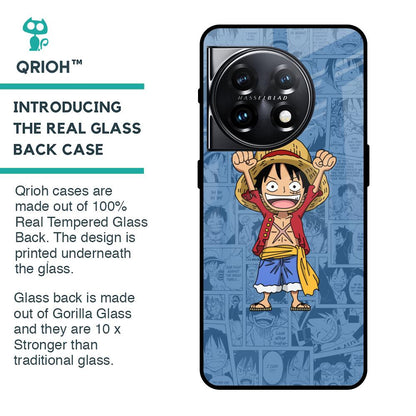 Chubby Anime Glass Case for OnePlus 11 5G
