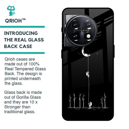 Catch the Moon Glass Case for OnePlus 11 5G