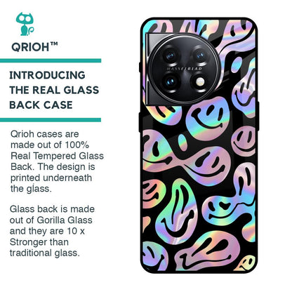 Acid Smile Glass Case for OnePlus 11 5G