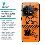 Anti Social Club Glass Case for OnePlus 11 5G