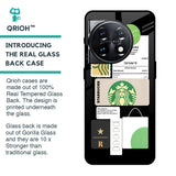 Coffee Latte Glass Case for OnePlus 11 5G