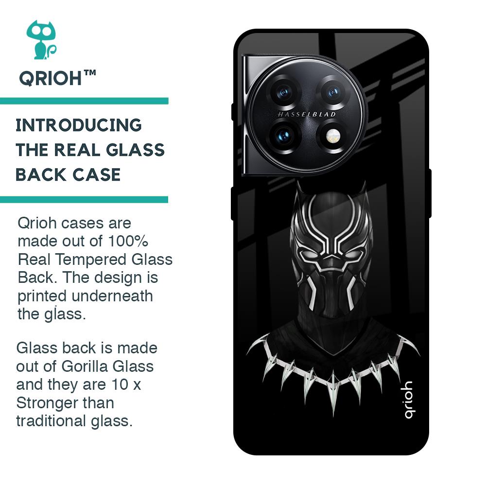 Dark Superhero Glass Case for OnePlus 11 5G