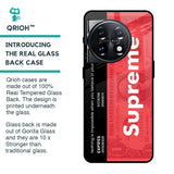 Supreme Ticket Glass Case for OnePlus 11 5G