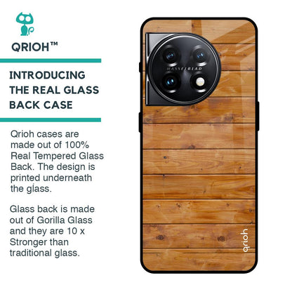 Timberwood Glass Case for OnePlus 11 5G