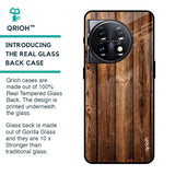 Timber Printed Glass case for OnePlus 11 5G
