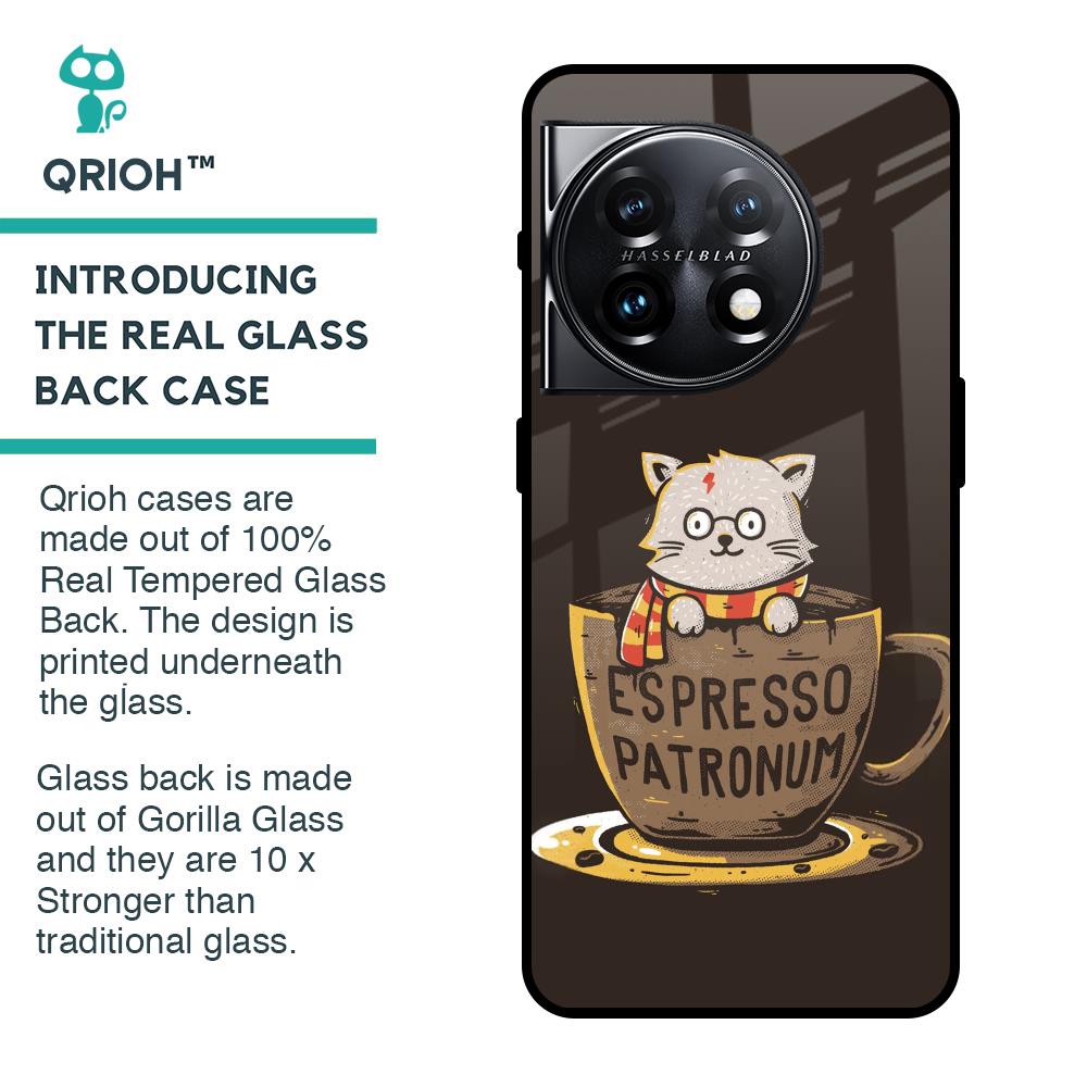Tea With Kitty Glass Case For OnePlus 11 5G