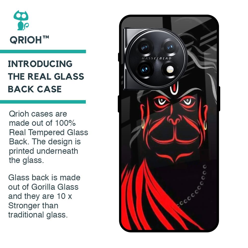 Lord Hanuman Glass Case For OnePlus 11 5G