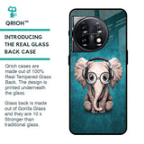 Adorable Baby Elephant Glass Case For OnePlus 11 5G