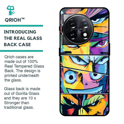 Anime Legends Glass Case for OnePlus 11 5G