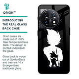 Monochrome Goku Glass Case for OnePlus 11 5G