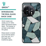 Abstact Tiles Glass Case for OnePlus 11 5G