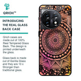 Floral Mandala Glass Case for OnePlus 11 5G