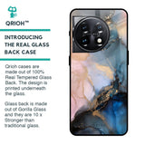 Marble Ink Abstract Glass Case for OnePlus 11 5G