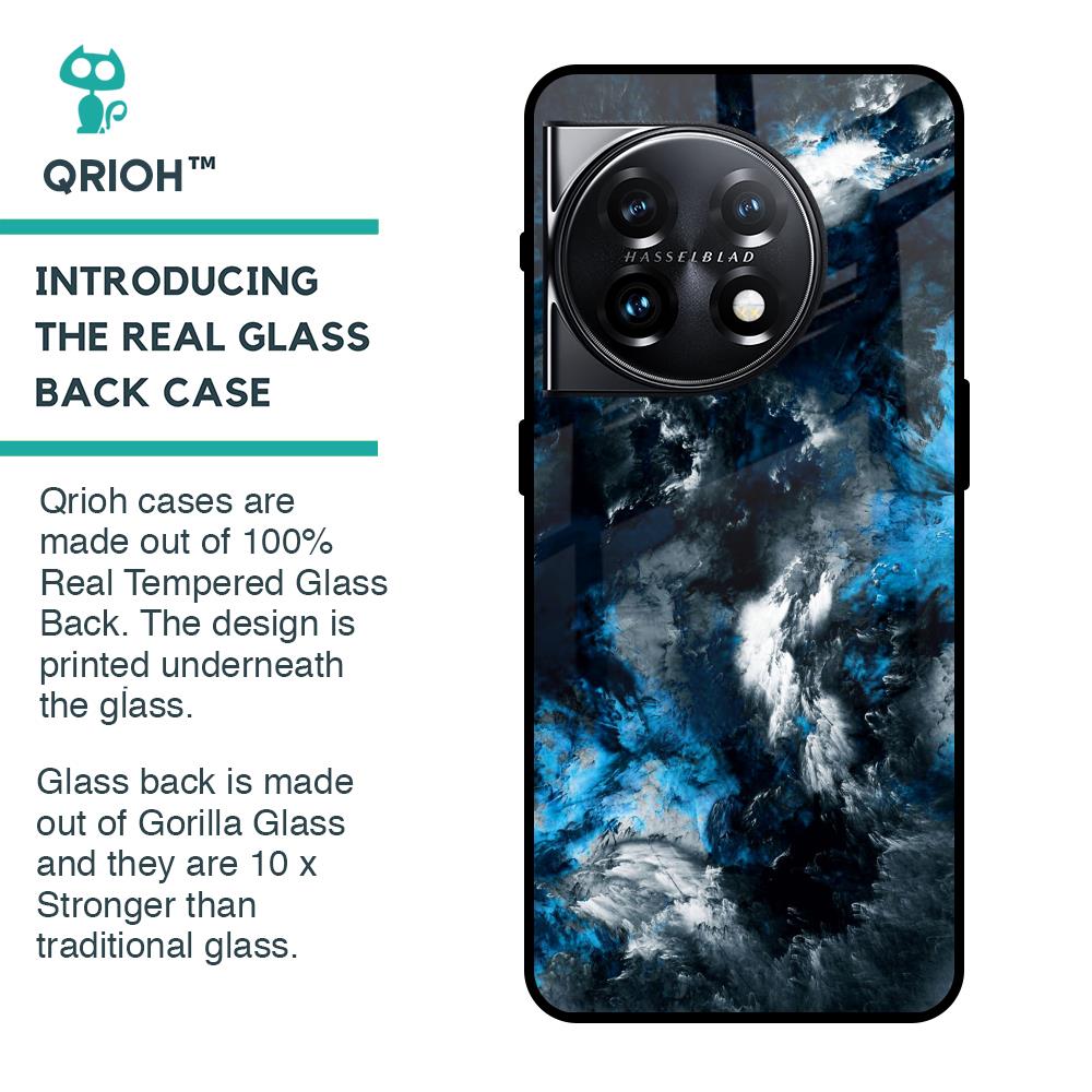 Cloudy Dust Glass Case for OnePlus 11 5G