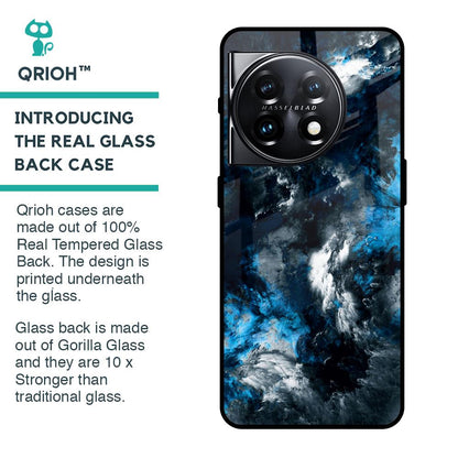 Cloudy Dust Glass Case for OnePlus 11 5G