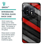 Soft Wooden Texture Glass Case for OnePlus 11 5G