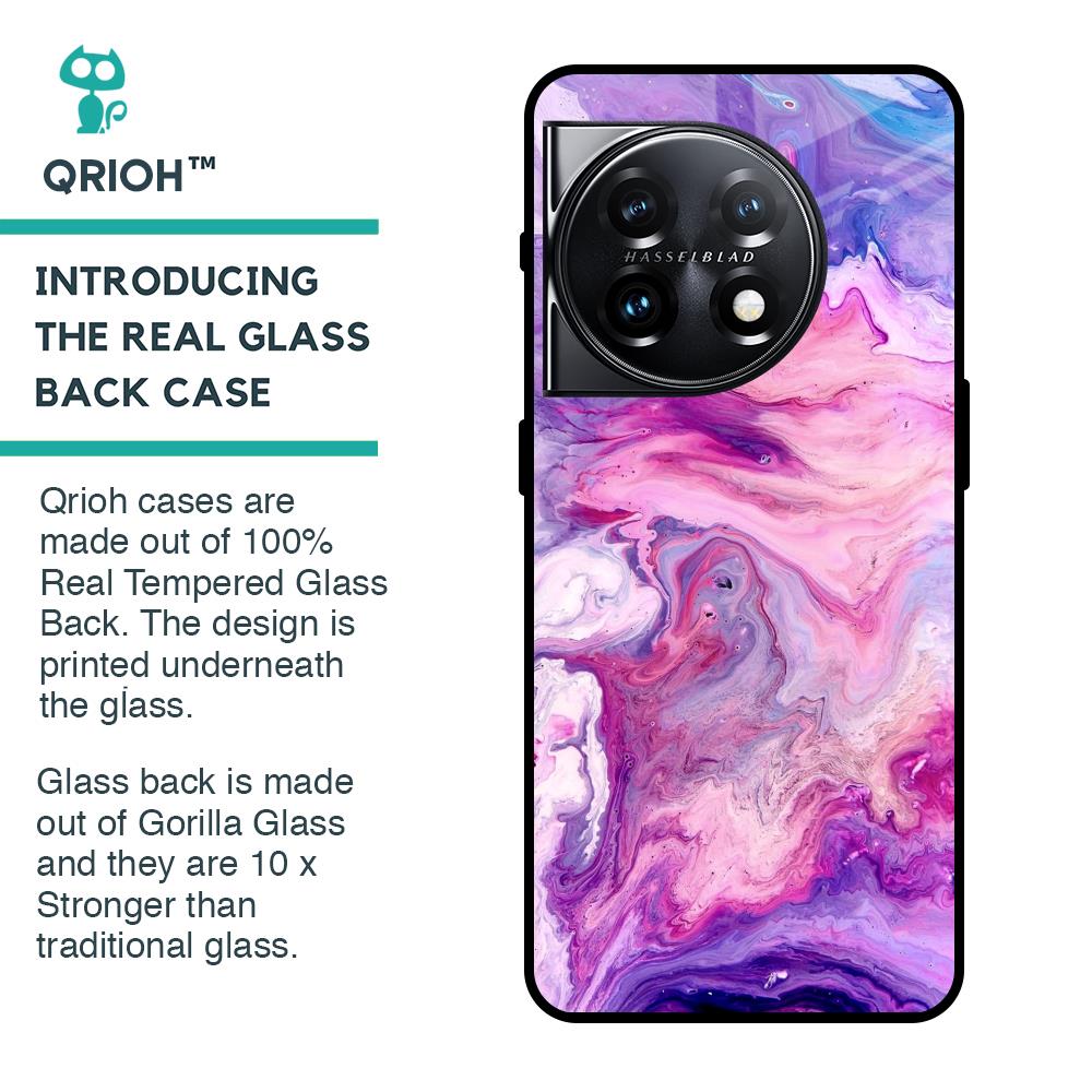 Cosmic Galaxy Glass Case for OnePlus 11 5G