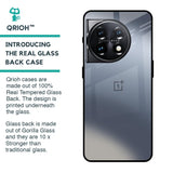 Space Grey Gradient Glass Case for OnePlus 11 5G