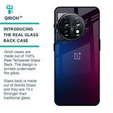 Mix Gradient Shade Glass Case For OnePlus 11 5G