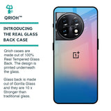 Blue & Pink Ombre Glass case for OnePlus 11 5G