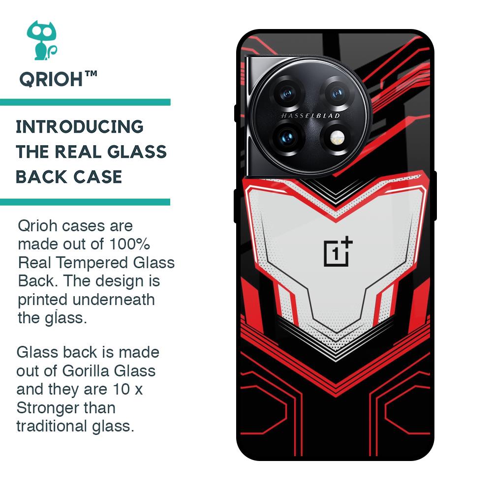 Quantum Suit Glass Case For OnePlus 11 5G