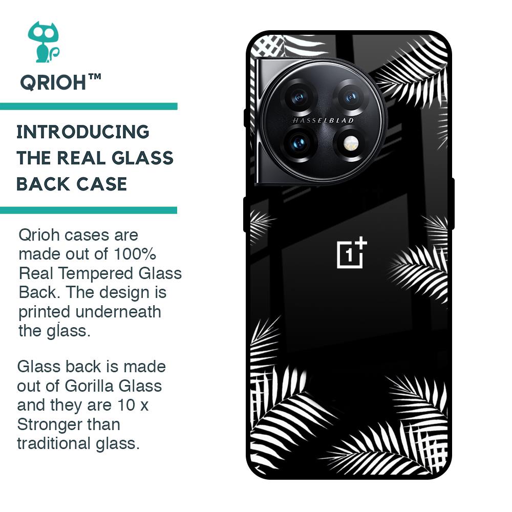 Zealand Fern Design Glass Case For OnePlus 11 5G