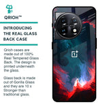 Brush Art Glass Case For OnePlus 11 5G